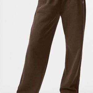 ALO YOGA STRAIGHT LEG SWEATPANT ESSPRESO Size S